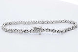 1.7cttw 14k White Gold Diamond Tennis Bracelet 12.2 Grams 7 Inch Eb0626lexzdu