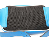 Gucci Gg Canvas & Blue & White Leather "I Feel Gucci" Belt Bag Eb0126pxzde