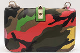 Valentino Garavani Camouflage Leather Rockstud Glam Lock Bag Eb0126orxsa