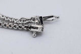 Diamond Tennis Bracelet In 18k White Gold 5.3 Grams 6 Inch Eb0626wrxsa