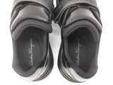 Salvatore Ferragamo Tommy Nero Black Leather Slip On Shoes Size 11m Do0725oxzde