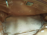 Mcm Cognac Visetos Logo Tote Bag Beige Aa0826lzxsa