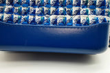 Chanel Gabrielle Blue Tweed Crossbody Bag Eb0326orxzde