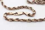 10k Yellow Gold Rope Chain 10 Grams 31 Inch Lh0824lrxde