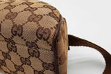 Gucci Gg Canvas Half Moon Pochette Shoulder Bag Eb0826wxzde