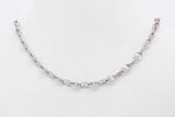 14k White Gold Mariner Link Chain Necklace 2.4 Grams 18.5 Inch Eb0826lorsa