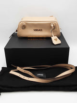 Versace Tag Nappa Leather Bowling Bag Eb0726wixsa