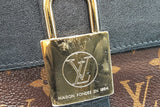 Louis Vuitton Locky Bb Monogram & Black Leather Top Handle Bag Eb0426cxzde