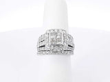 5.52 Cttw Diamond & 14k Gold Anniversary Stack 12.5 Grams Size 6.5 Fw0925lrzxdu