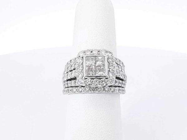 5.52 Cttw Diamond & 14k Gold Anniversary Stack 12.5 Grams Size 6.5 Fw0925lrzxdu