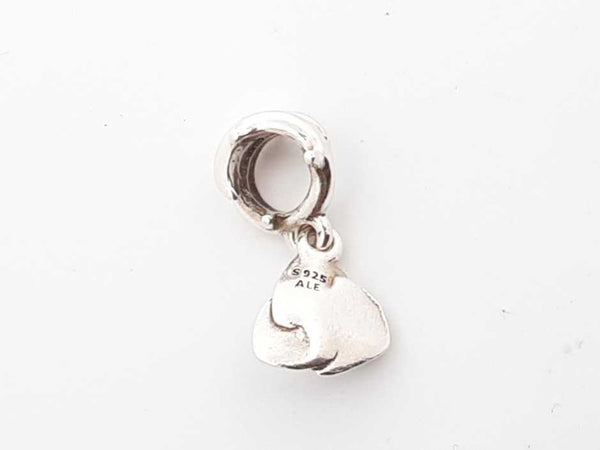 Pandora .925 Silver 1.1g Rose In Bloom Charm Lh1025lxde