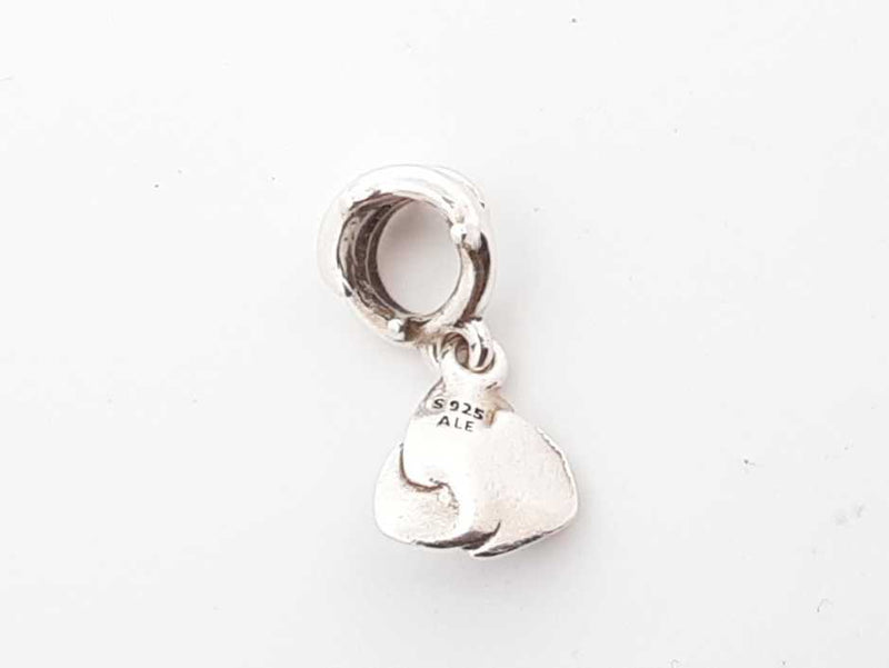 Pandora .925 Silver 1.1g Rose In Bloom Charm Lh1025lxde