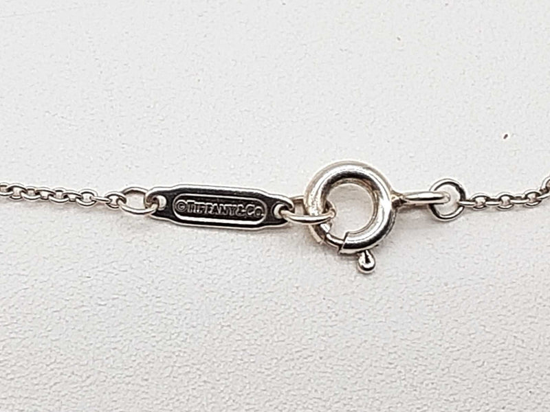 Tiffany & Co. Scottie Dog 0.925 Silver 8.0g Necklace 18 In Do1025lrrde