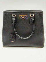 Prada Double Zip Saffiano Leather Shoulder Bag Eb0924wrxdu