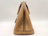 Louis Vuitton Alma Gm Vernis Beige Handbag Aa0525pzxsa