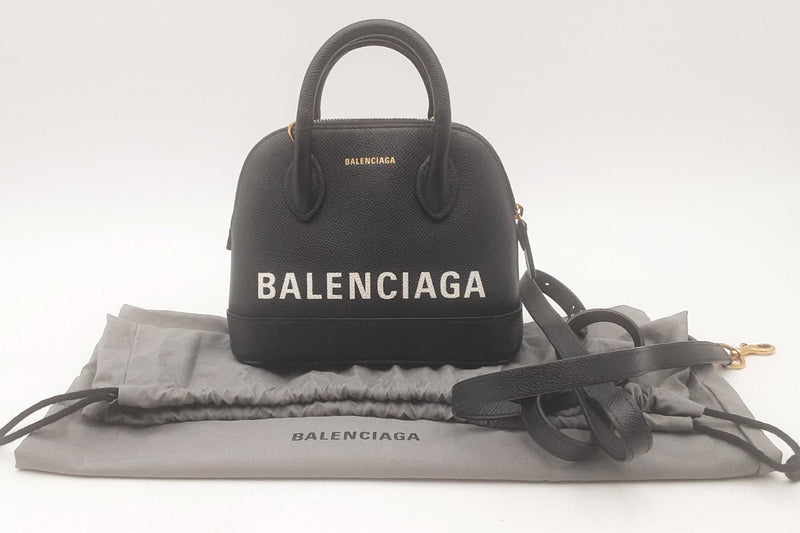 Balenciaga Black Ville Top Handle Bag Sd0825wrzsa