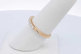 Tiffany & Co. 18k Yellow Gold Diamond Ring 2.5 Grams Size 7.25 Eb0626rxzde