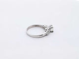 1.11 Cttw Diamond & Platinum Solitaire Ring 6.4 Grams Size 7.75 Fw0425lozxdu