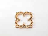 Cartier Diamond & 18k Yellow Gold Gothic Clover Quatrefoil Pendant 6.1 Grams Fw0726czxdu