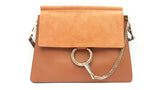 Chloe Faye Medium Shoulder Bag Tobacco Calfskin Leather Sd0526lzxdu