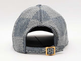 Louis Vuitton Damier Denim 3d Cap M7534m Blue Aa0126ocrsa