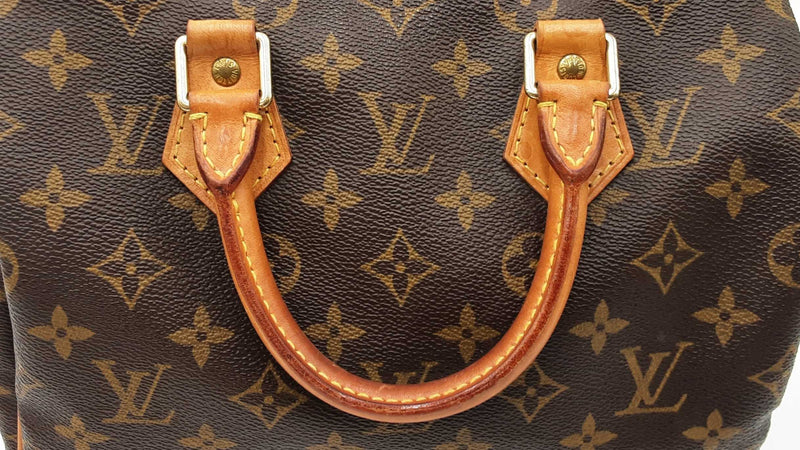 Louis Vuitton Speedy 25 Monogram Coated Canvas Handbag Fw0525wcrdu