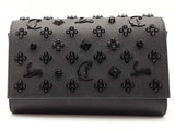 Christian Louboutin Paloma Clutch Loubinthesky Spikes Black Aa0926przsa