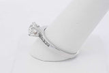 1.14cttw Diamond Ring In 10k White Gold 2.8 Grams Size 9.5 Eb0525lsxzsa