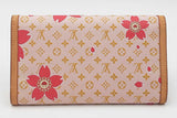 Louis Vuitton X Takashi Murakami Cherry Blossom Porte Tresor Wallet Eb0626prxdu