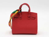 Mini Boutique Bag Charm In Red Fw0825edu