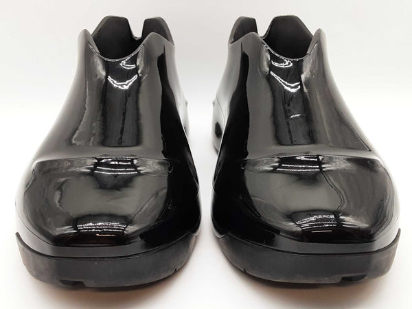 Givenchy Shiny Monumental Mallow Black Rubber Shoes Size Eu 46 Do0325pxzde