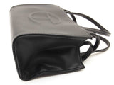 Telfar Mini Black Leather Shoulder Tote Do1026wxde