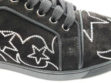 Christian Louboutin Giddy Viera Strass Black Suede Shoes Size Eu 40 Do0825oxzde