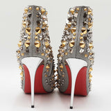 Christian Louboutin Full Kate 100 Calf Glitter Specchio Size 40 Sd0525orzsa