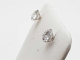 2.06 Cttw Lab Grown Diamonds 14k White Gold 1.14g Stud Earrings Do0826poxde