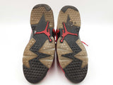 Nike Air Jordan 6 Retro Toro Bravo Red Suede Sneakers Size 10 Us Sd0626rzdu