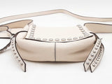 Coach Dakotah Stud Flap Cream Leather Crossbody Bag Sd0625pzsa
