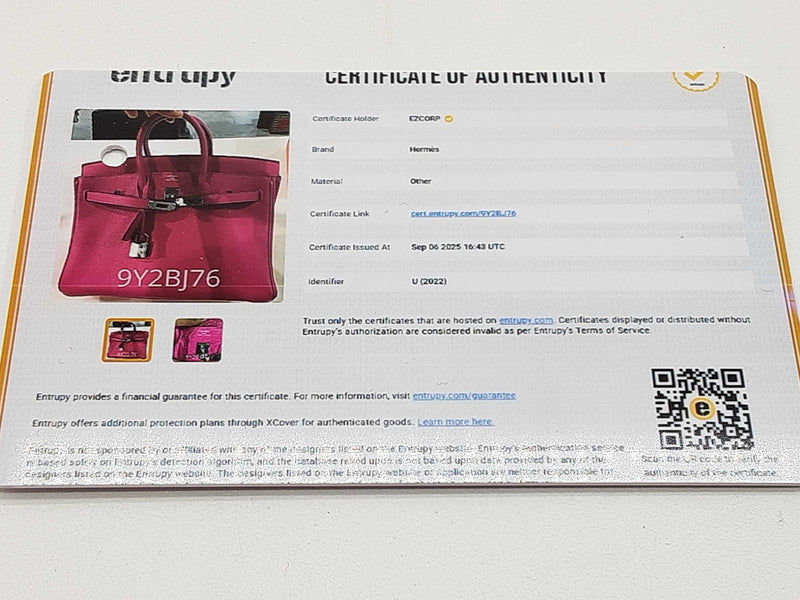 Hermes Birkin 25 Pink Chevre Mysore Red Interior Palladium Handbag Do0925lirxzde