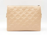 Louis Vuitton Coussin Pm Bag In Swarovski Monogram Nude Lambskin Fw0826orxzdu