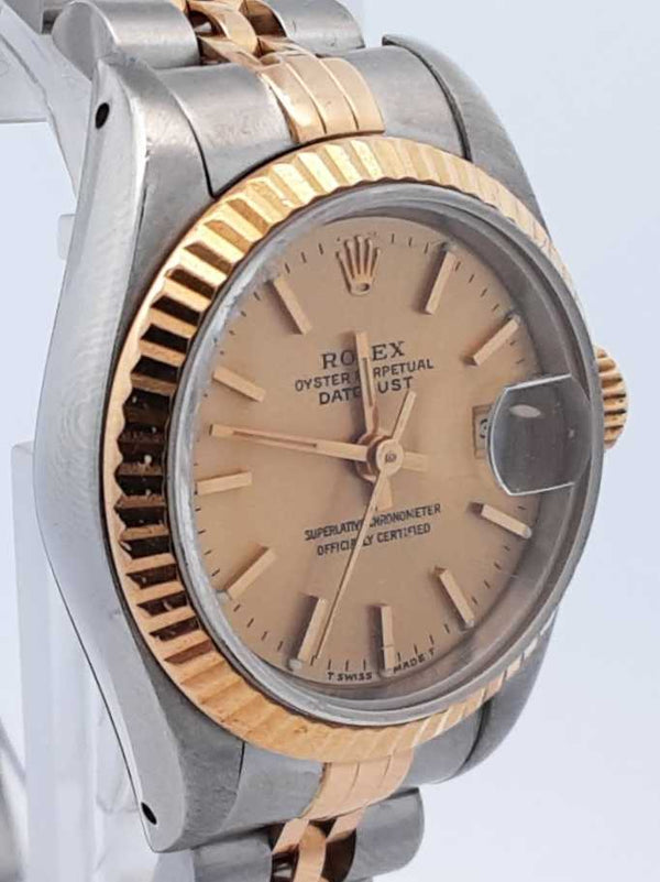 Rolex Lady Datejust Two-tone Jubilee 26mm Automatic Steel Watch Fw0225lrzxdu