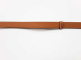 Hermes Kelly 18 Gold Brown Epsom Leather Adjustable Belt Do0526orxde