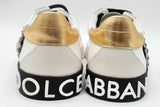 Dolce & Gabbana Portofino Leather Sneakers Size 41 Eb0824lxzdu