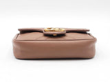 Gucci Marmont Super Mini Bag In Taupe Matelassé Leather Fw0126wzxdu