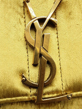 Yves Saint Laurent Quilted Velvet Vicky Crossbody Bag Eb1125cxzde