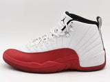 Jordan 12 Retro Red And White Shoes Size 10.5 Aa0826rzsa