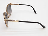 Versace Ve2168 Pale Gold Medusa Black Polorized Sunglasses Do1124exde