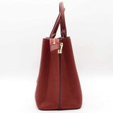 Michael Kors Red Pebbled Leather Arielle Satchel Tote Bag Sd0626wzde