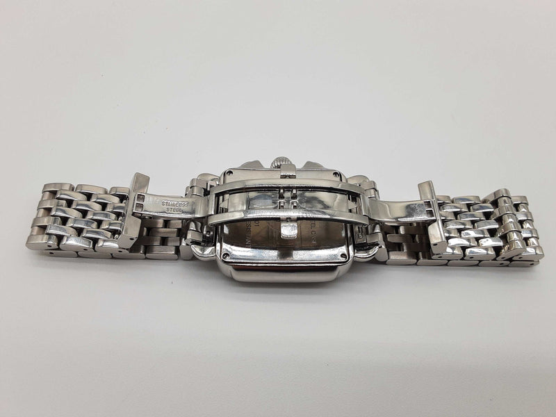 Michelle 33 Deco Diamond Mop Dial Steel Watch Do0425wxzde