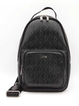 Christian Dior Mini Rider Sling Backpack In Diamond Coated Canvas Fw1124lozxdu