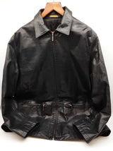 Yves Saint Laurent Ysl Pour Homme Black Leather Jacket Size It 56 Do0625pxzde